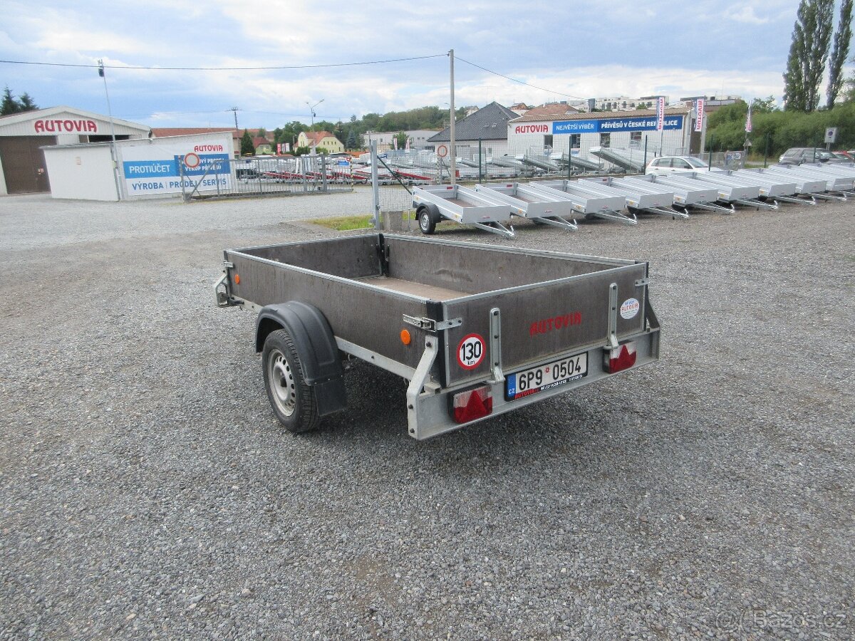 Bazarový nebrzděný přívěs ZV 26 N1 2,51x1,24/0,35 - 5