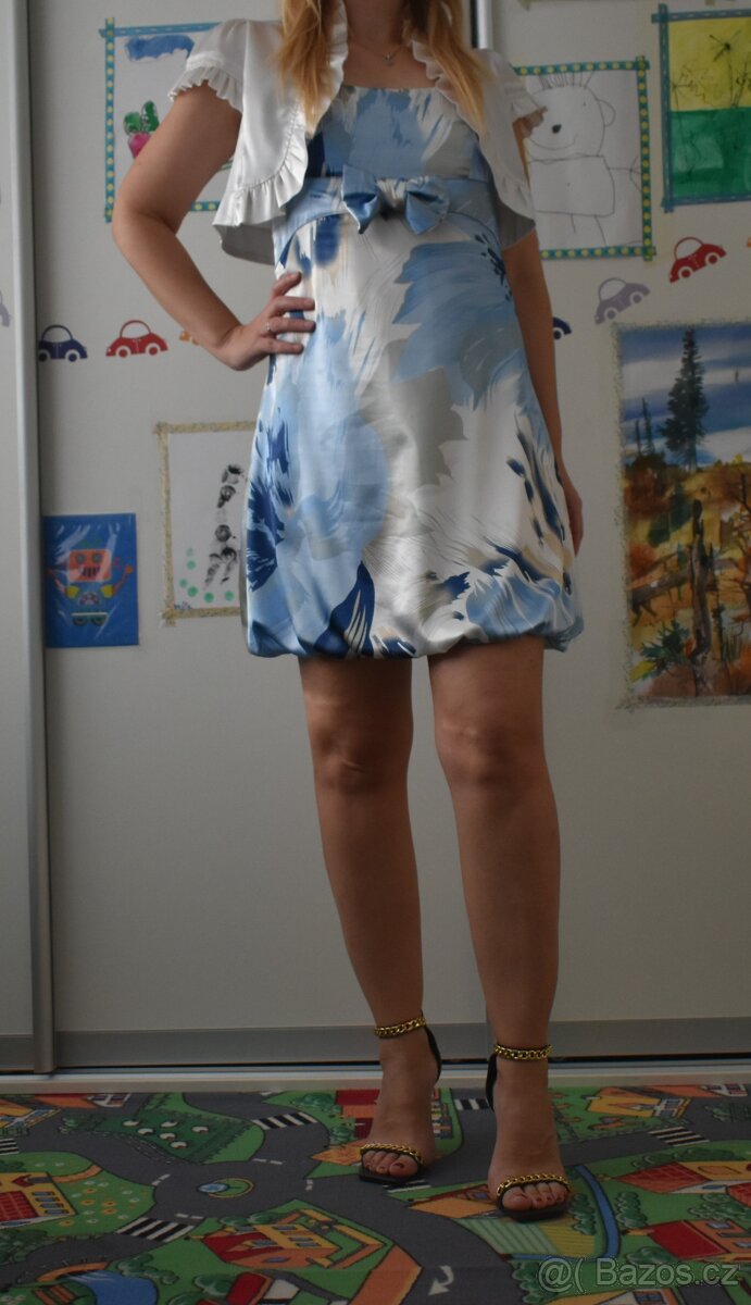 Prodám společenské balónové šaty - 5