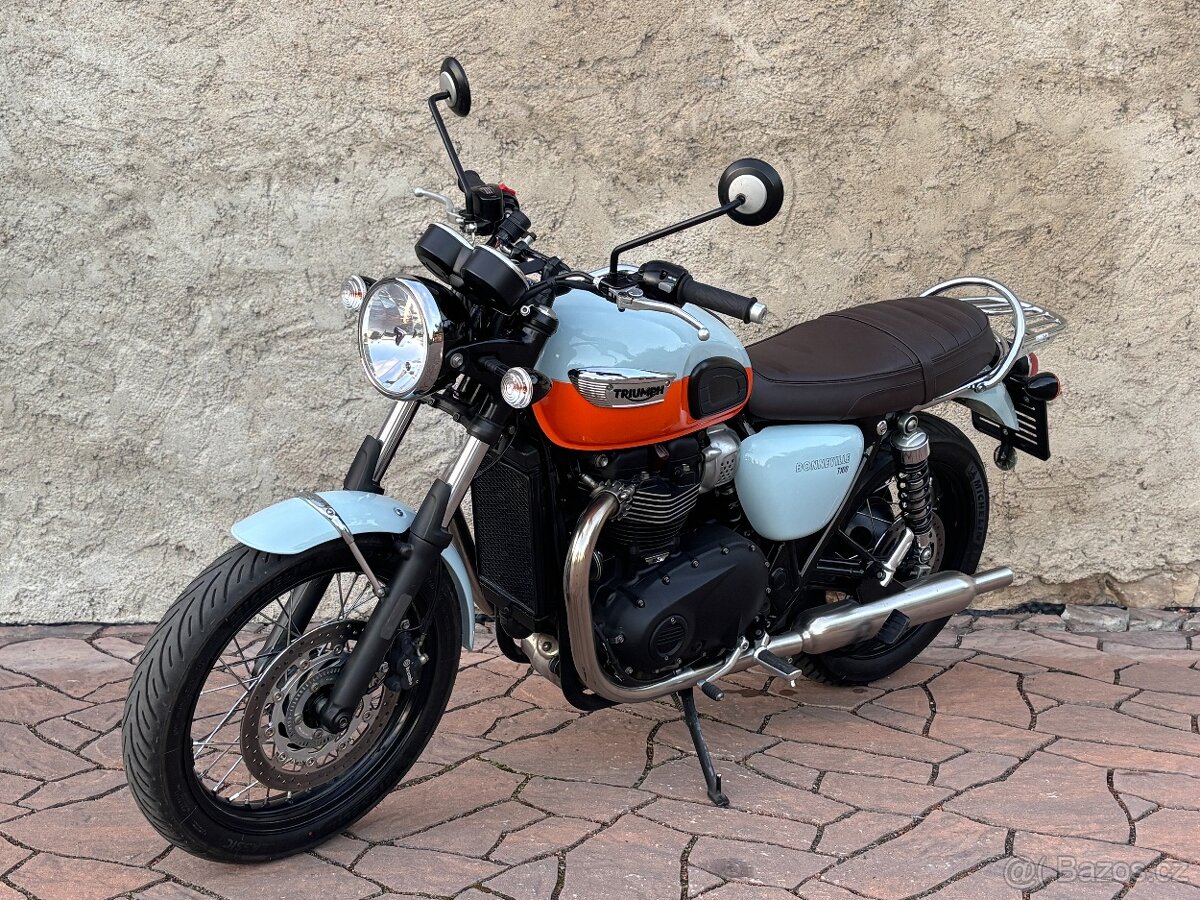 Triumph Bonneville T100 2022, najeto 10450km - 5