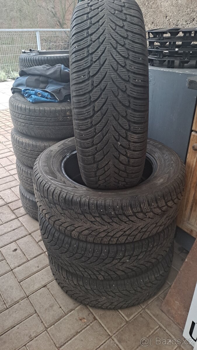 Zimní použité pneu 215/65 R16 4ks - 5