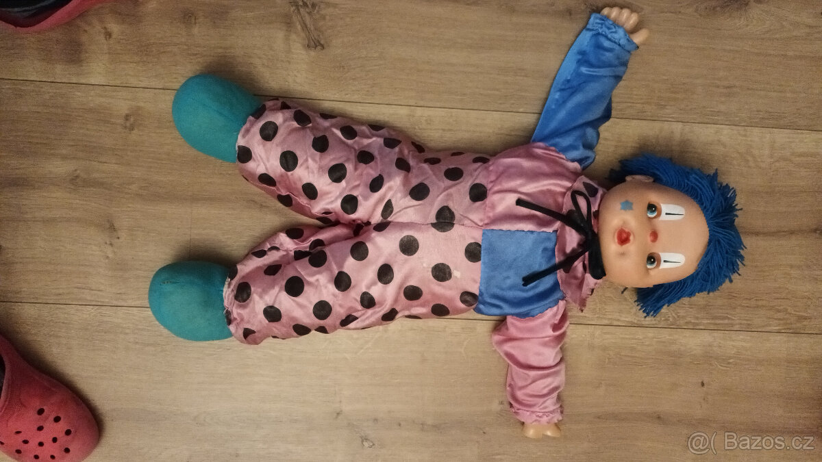 retro veliký klaun a panenka - 5