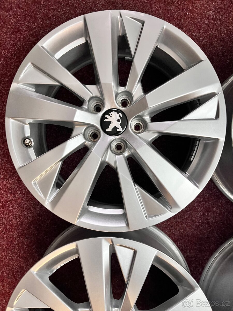 5x108 R17 Peugeot 3008 / 5008 originál alu disky - 5