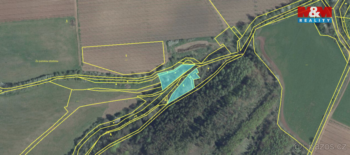 Prodej lesa, 2921 m², Tuchořice - 5
