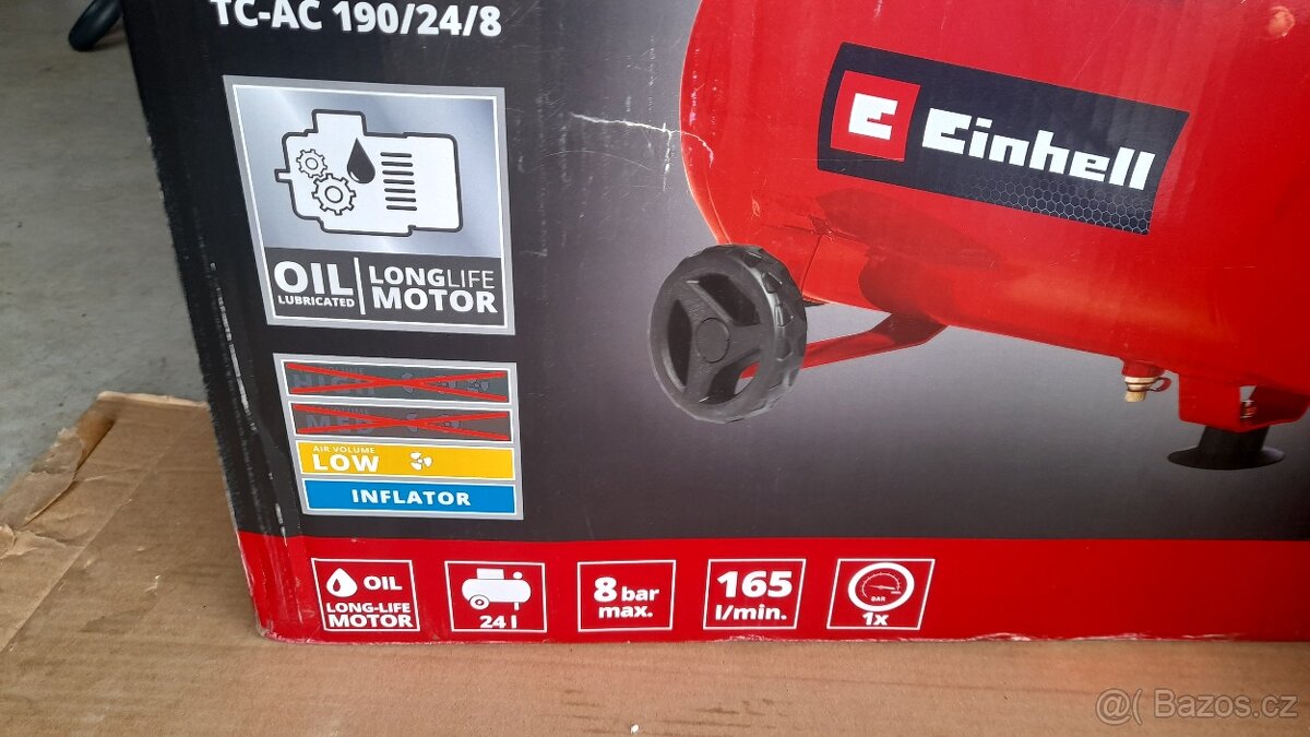 Olejový kompresor Einhell 8 bar - 5