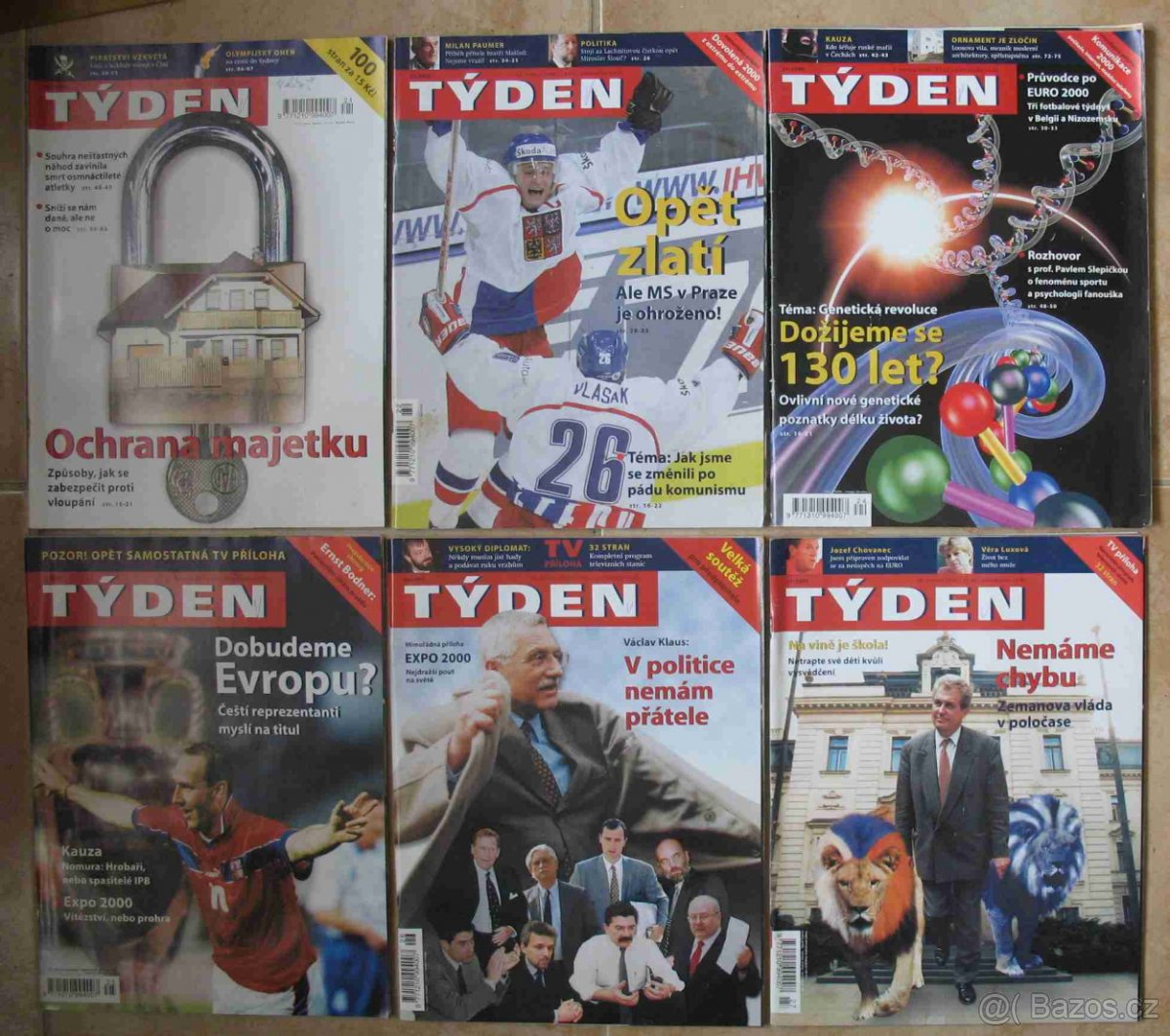 Prodám Časopis Týden - rok 2000 - 5