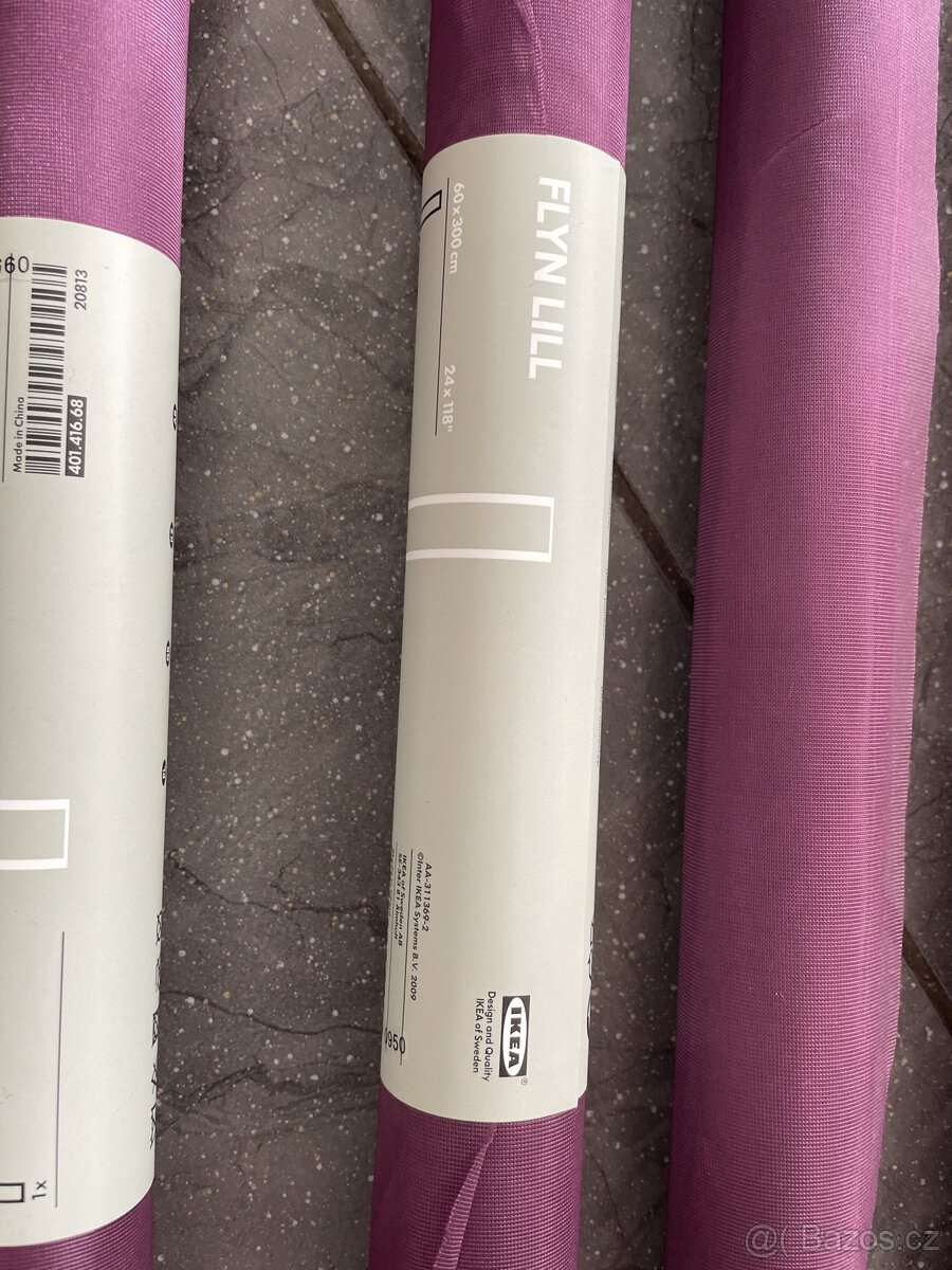 Svatební výzdoba, panelové závěsy Ikea - 5