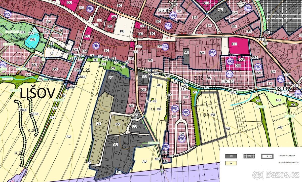 Prodej 1/2 podílu na pozemcích v k.ú. Lišov - 5