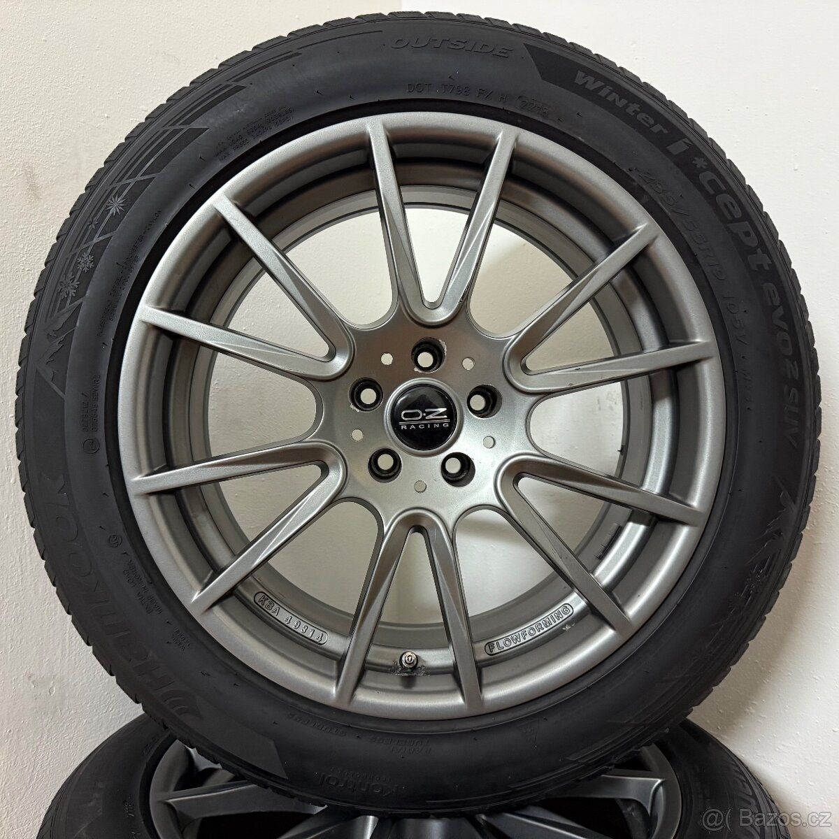 AUDI/VW/ŠKODA 5x112 R19 ET30+ZIMNÍ 235/55R19 4,5mm - 5