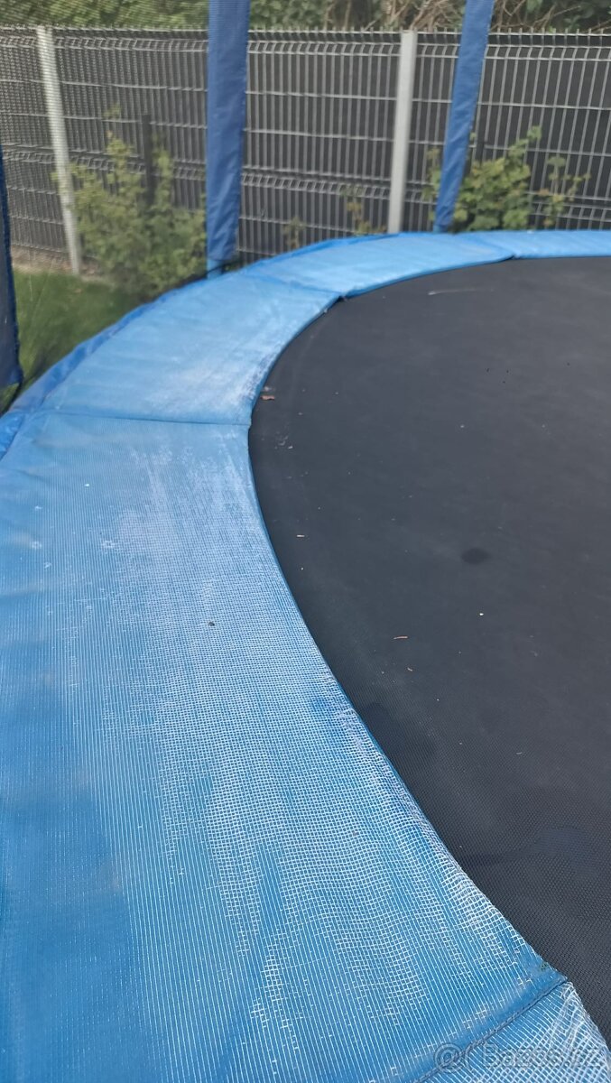 Trampolína 430cm průměr, modrá - 5