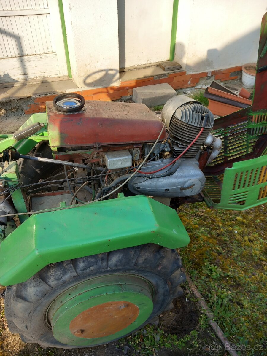 Malotraktor domácí výroby - 5