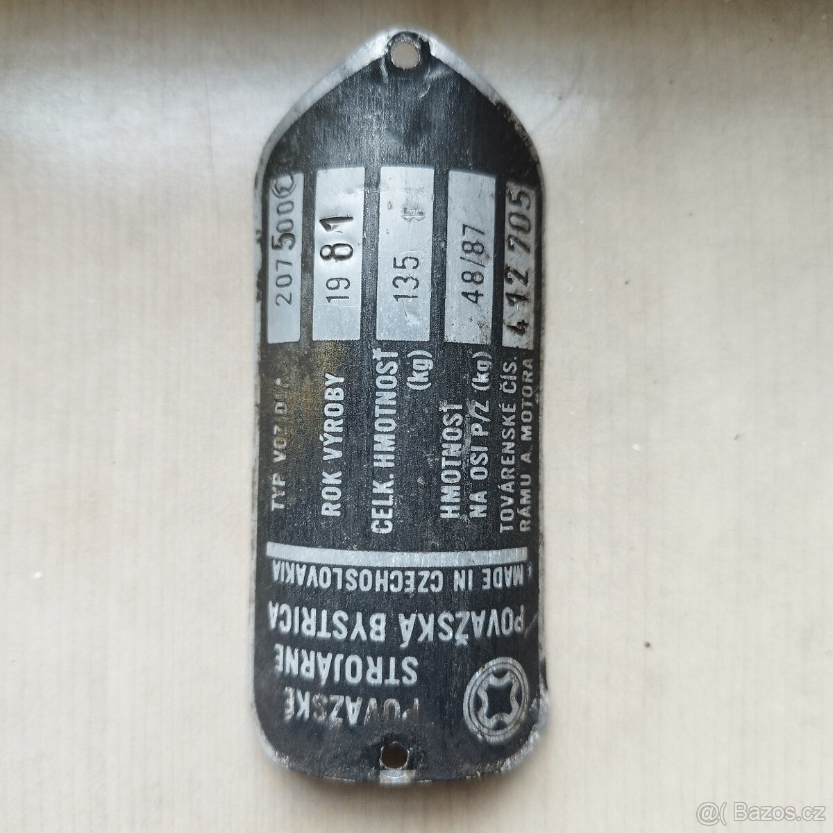 Babetta 207-210 štítky - 5