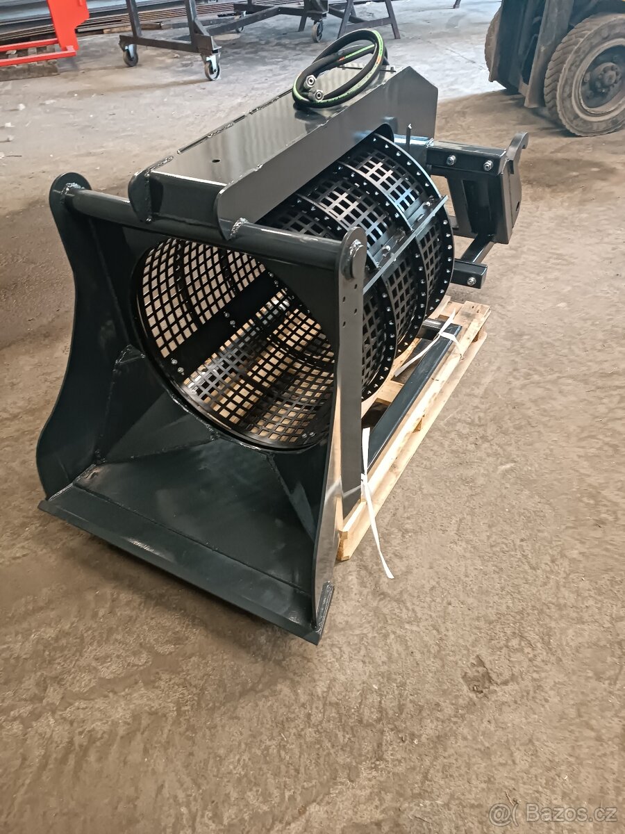 Prosévací lopata, třídící lžíce AVANT, MULTIONE, NORCAR - 5