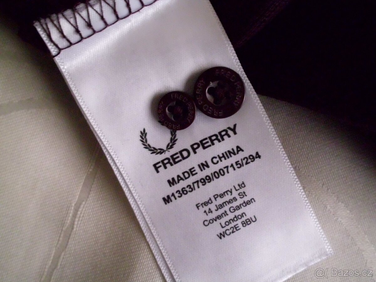 Fred Perry pánske slim polo tričko S - 5