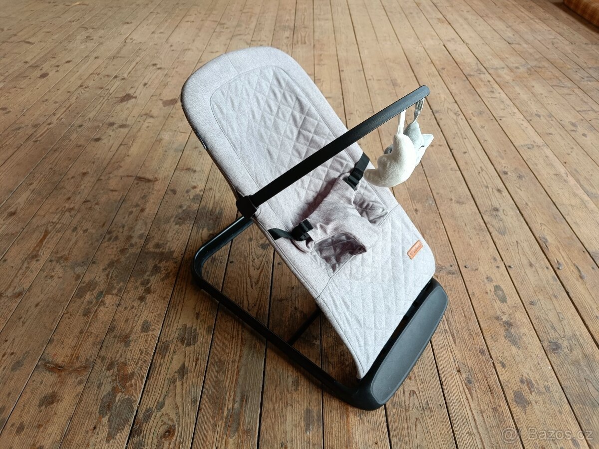 Houpací lehátko KIDWELL LARO skládací pro miminka 2 hračky - 5