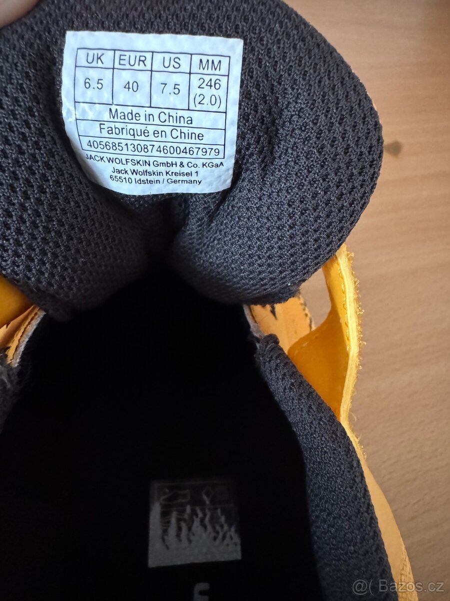 Nové tenisky Jack Wolfskin, vel. 40 - 5