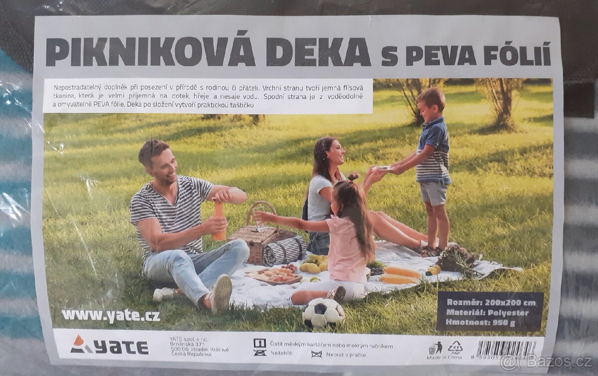 Pikniková deka Yate - 5