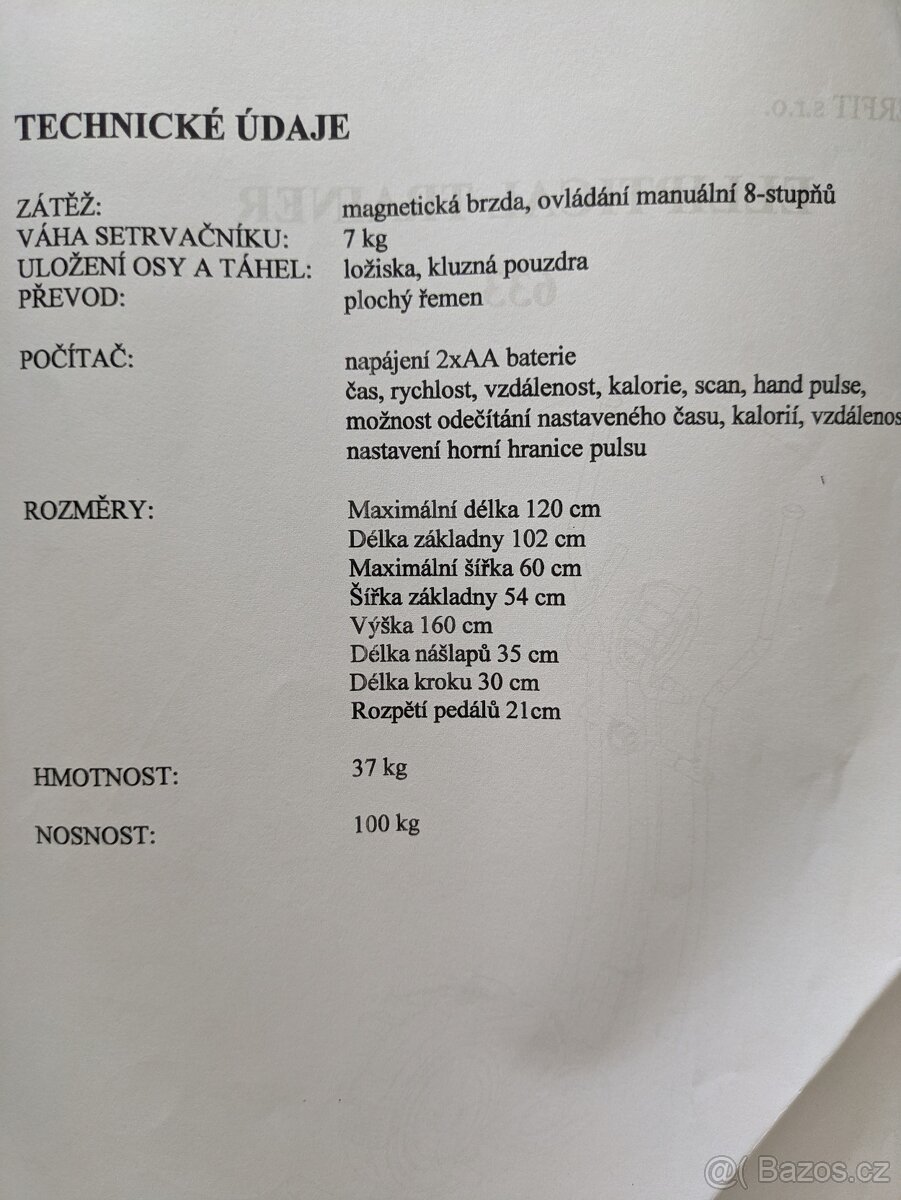 Crossový trenažér - 5