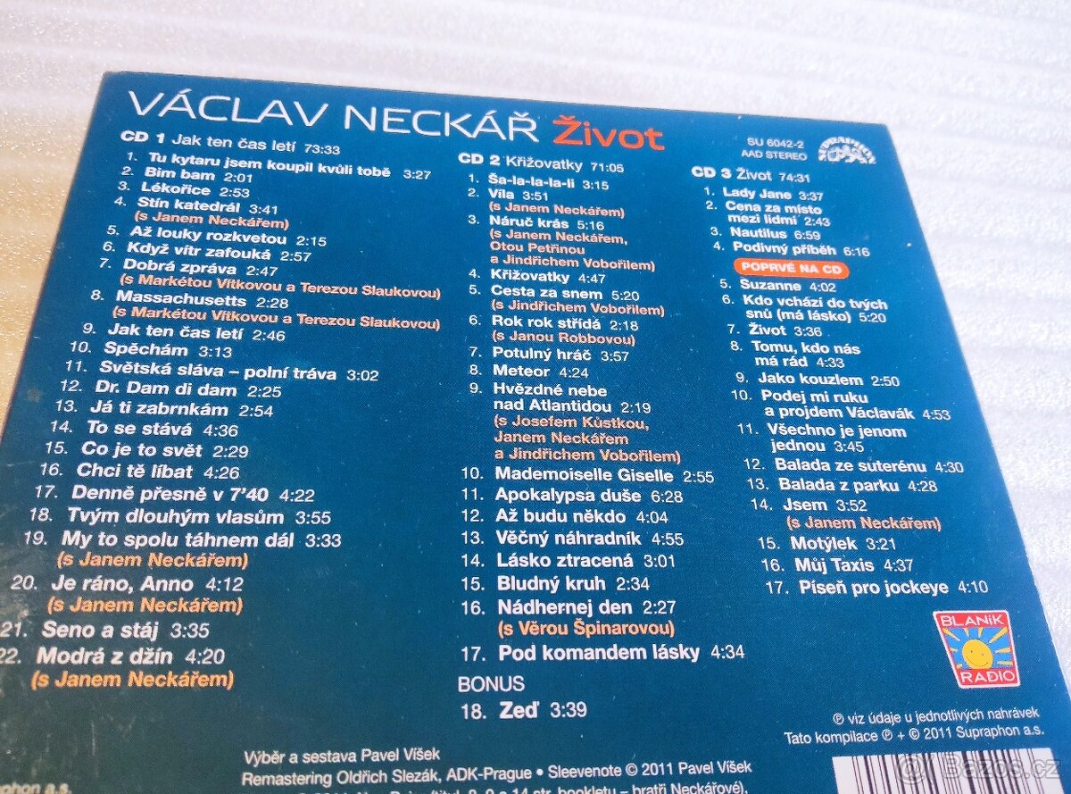 Cd - 3 cd Václav Neckář - 5