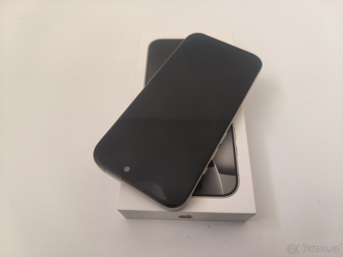 apple iphone 16 PRO MAX 256gb Natural Titanium / Batéria 91% - 5
