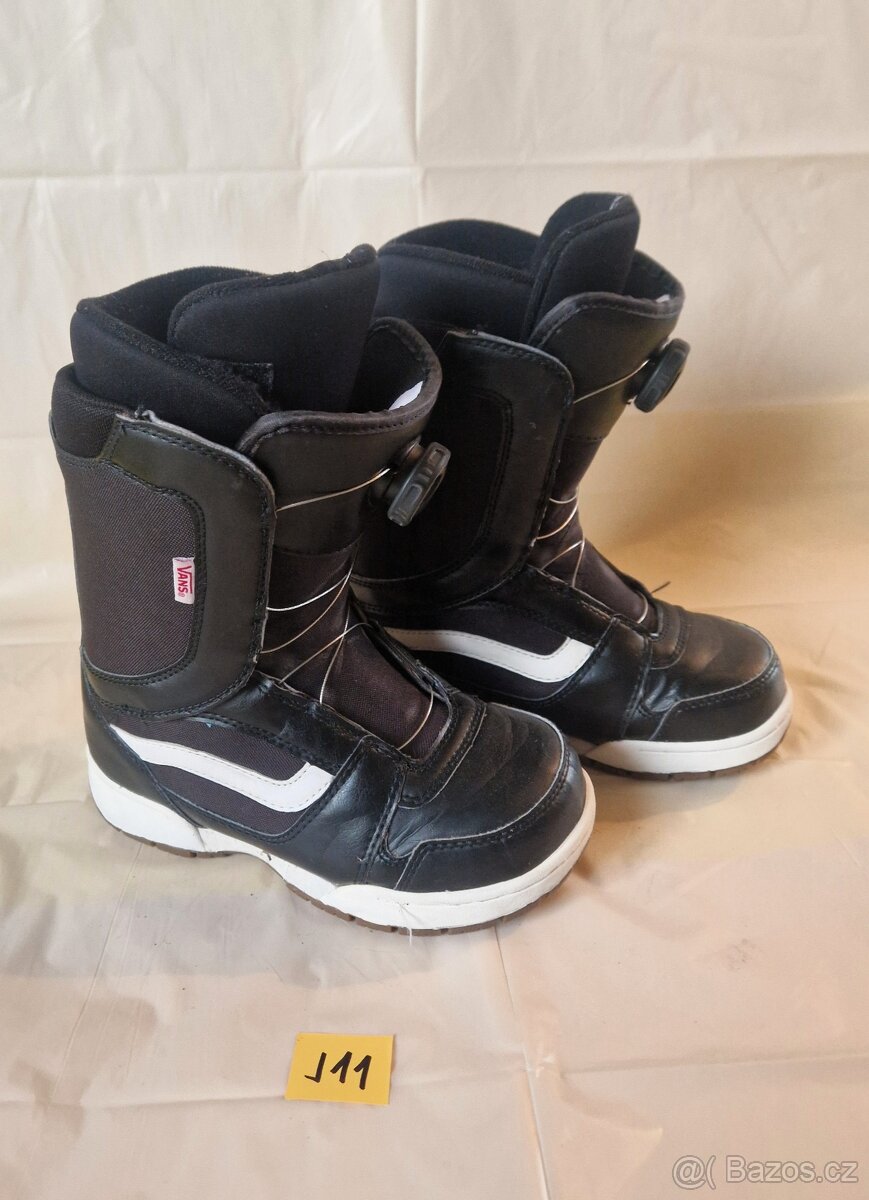 Snowboardové boty VANS -vel.:35, 22cm stélka, boa - 5