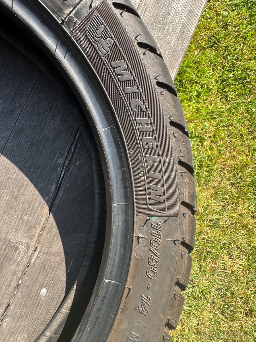 Pneumatiky Michelin Anakee 110/80-14 + 130/70-13 - 5