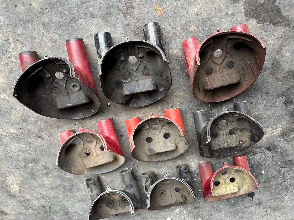 Predám spodní maska JAWA ČZ 175/356 CZ 175/450 LIAtiová - 5