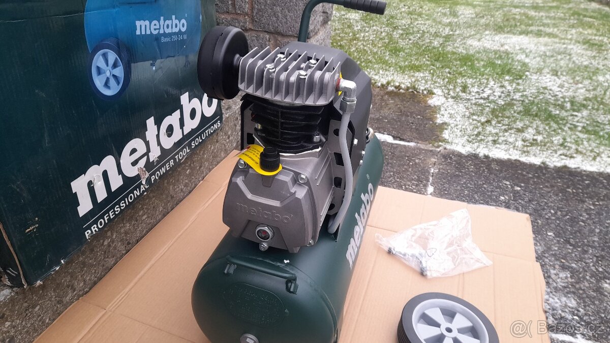 Olejový kompresor Metabo Basic 250-24W - 5