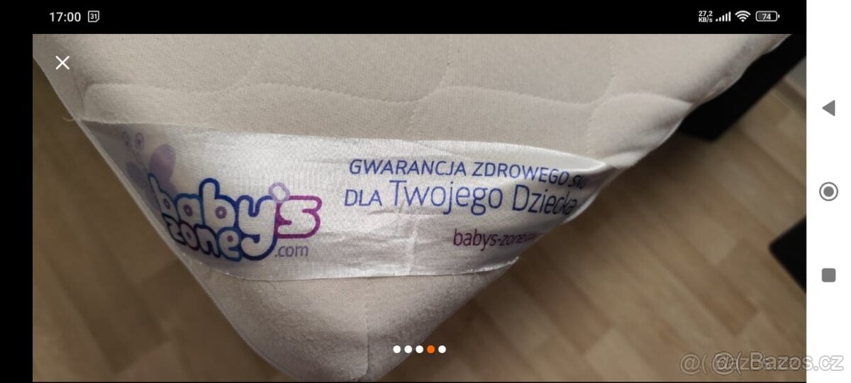 Dětská postýlka s matrací - 5