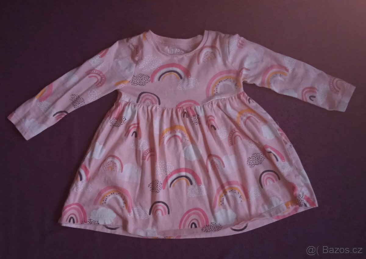 Dívčí přechodné oblečení vel. 92 - 5