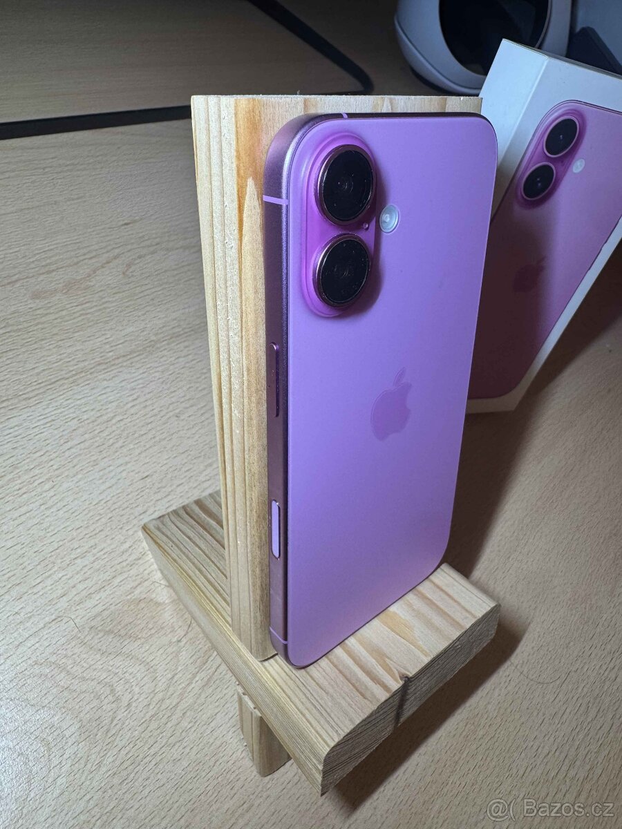 iPhone 16 256GB Růžový, Záruka - 5