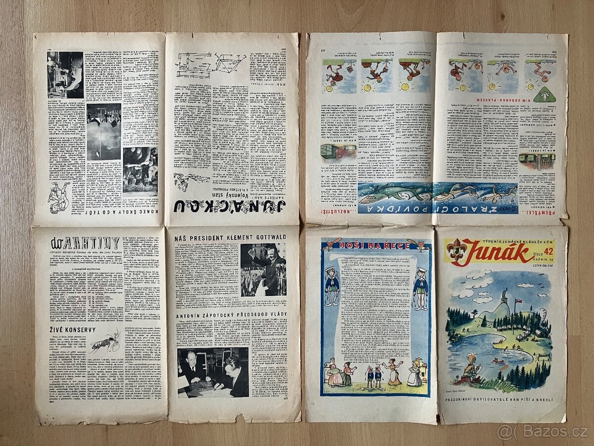 Junák (28. a 30. r.), Vpřed V. r., Rychlé šípy, Jiskrovci - 5