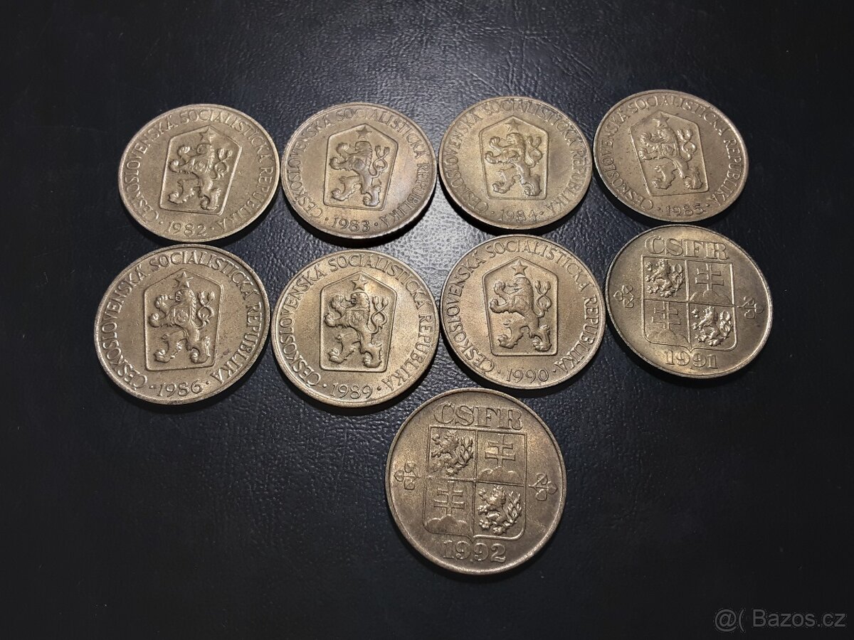 MINCE-Československo 1Kčs-sbírka - 5