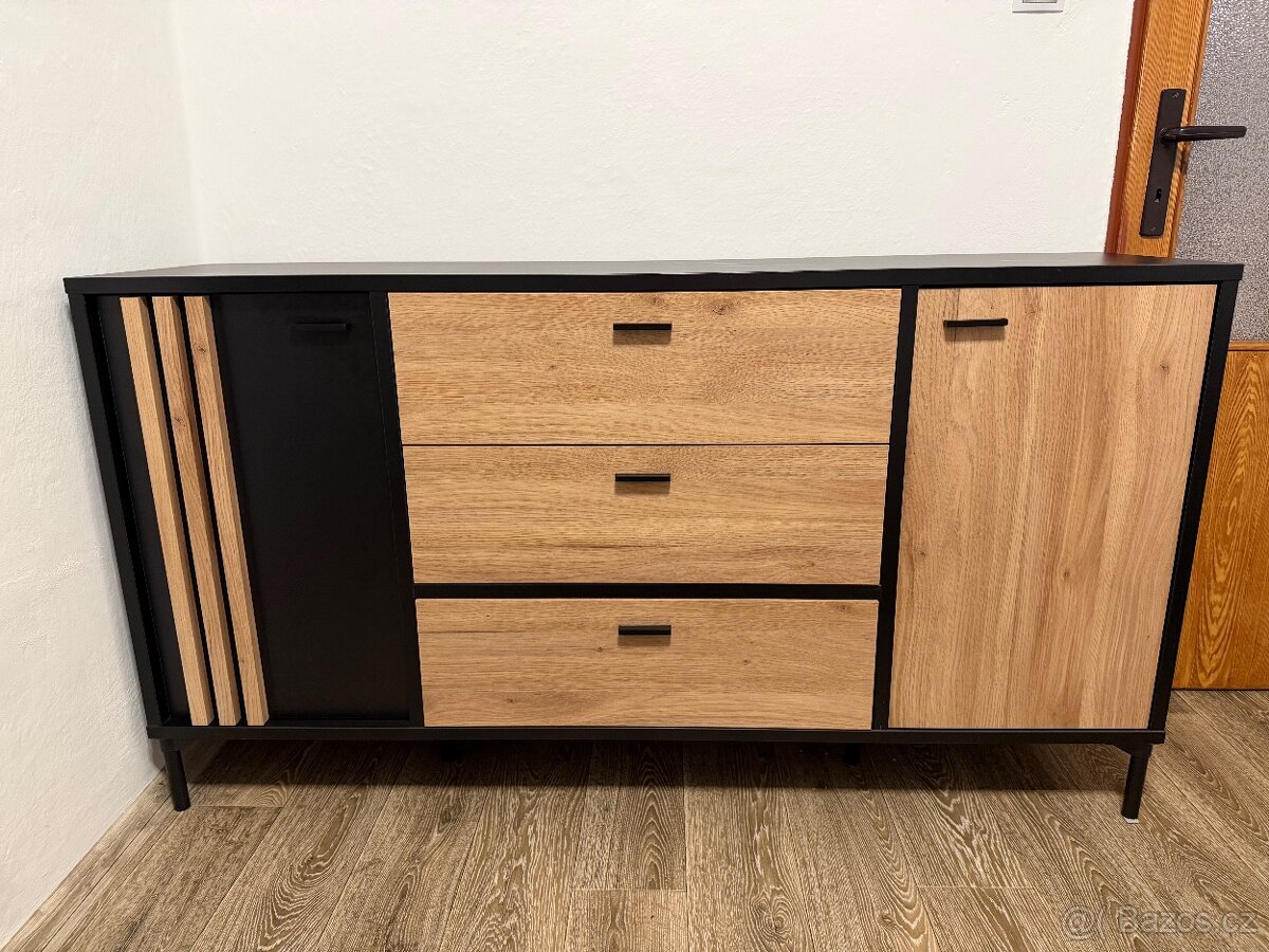 Šatní skříň a komoda Joakimis - 5