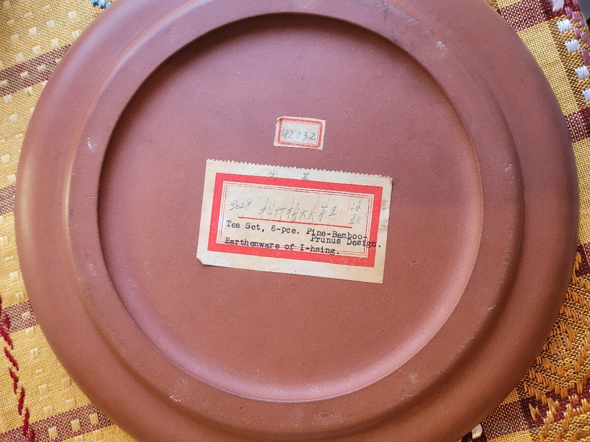 Keramický čajový set - 5