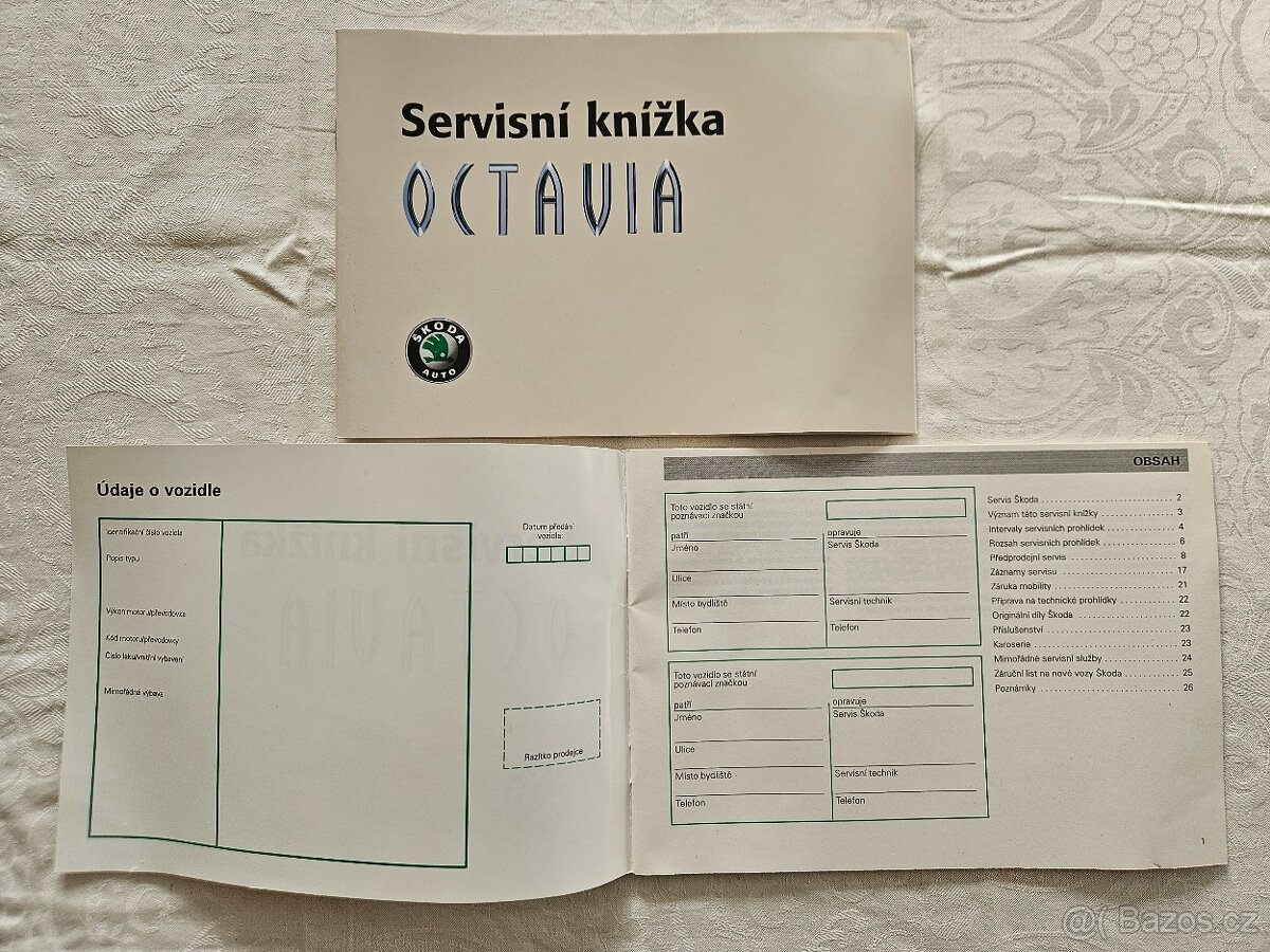 Škoda Octavia prospekty, návody k obsluze, ceníky, atd. - 5