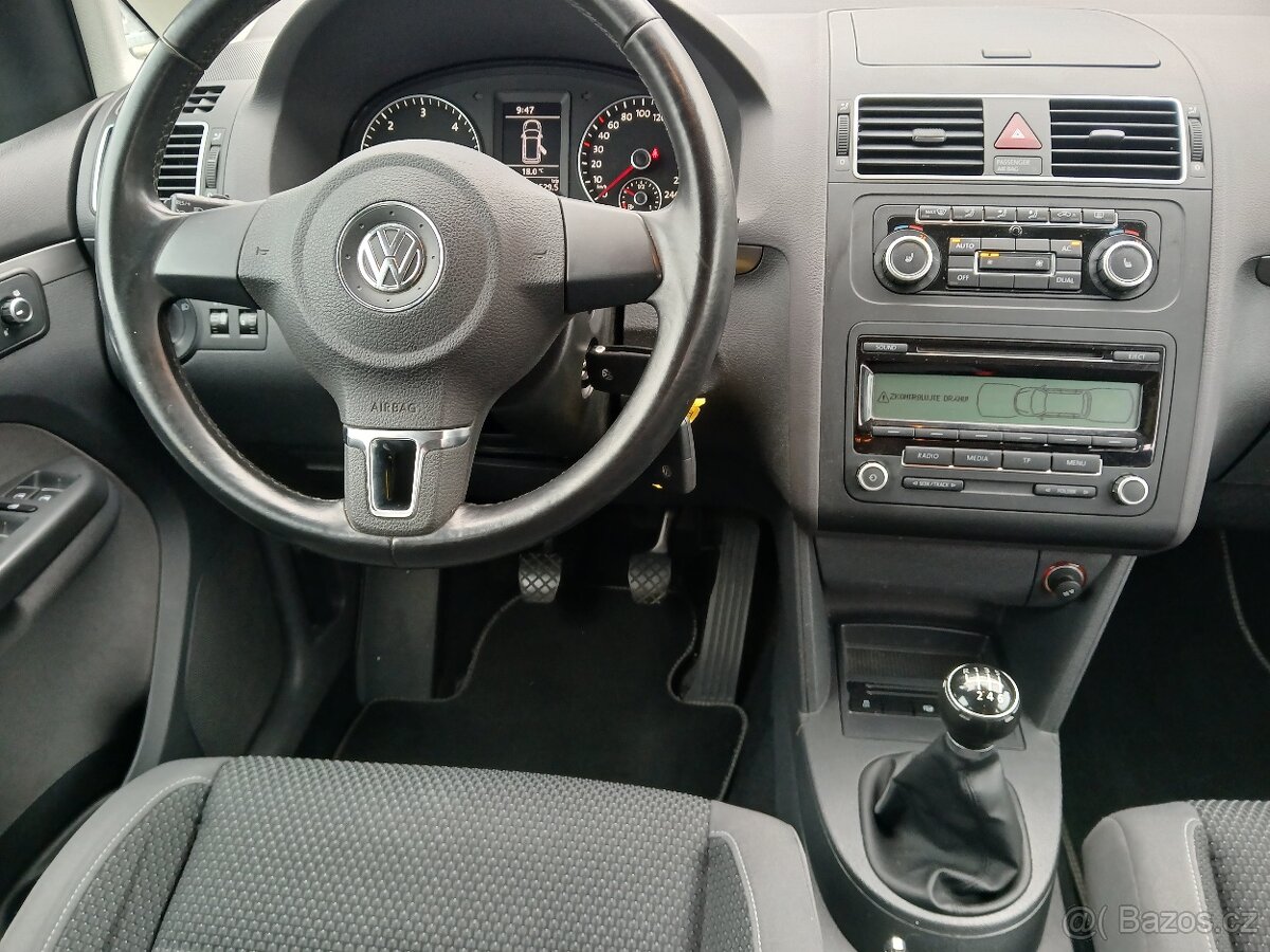 TOURAN,2.0TDI,103KW,VÝHŘEV,DIGI,PARKASIST,TZ,SERVIS JEN VW - 5