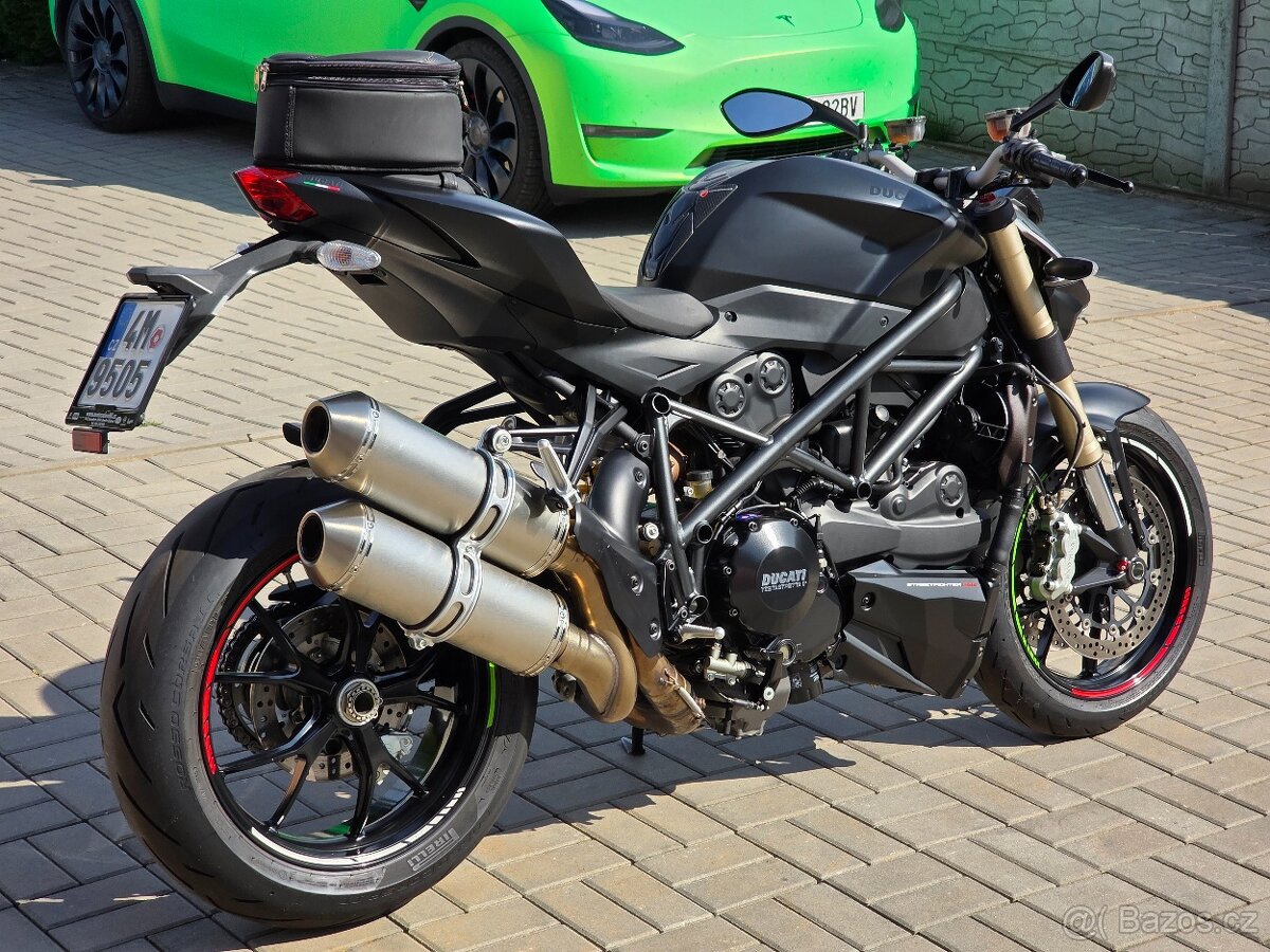 Ducati Streetfighter 848, 2014, původ ČR, 1.maj, serviska - 5