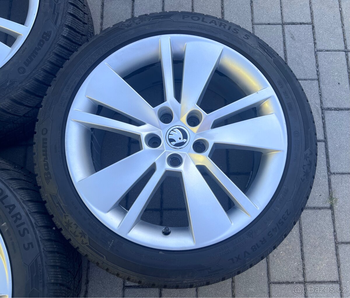 Superb - 18 Zenith + zimní 235/45 R18 Barum 8-9mm - 5