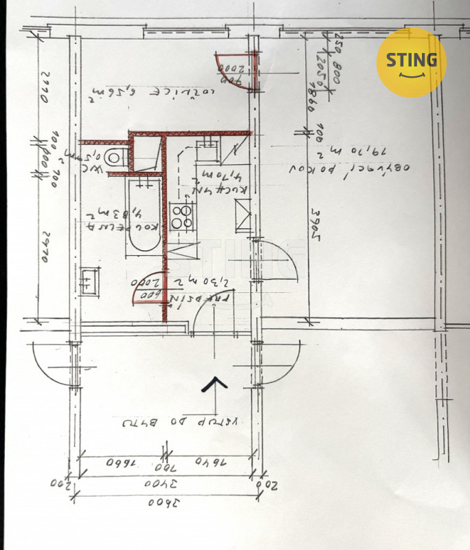 Byt 2+kk, ul. Lužická, Ostrava-Výškovice, 134028 - 5