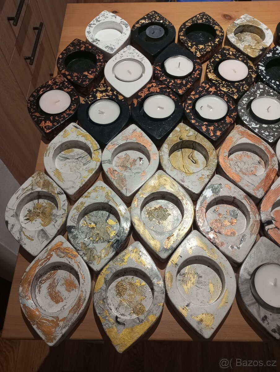 Svícen na čajovou svíčku svíčku - 5