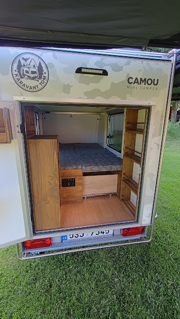 CAMOU offroad minicamper / minikaravan až pro 4 osoby - 5