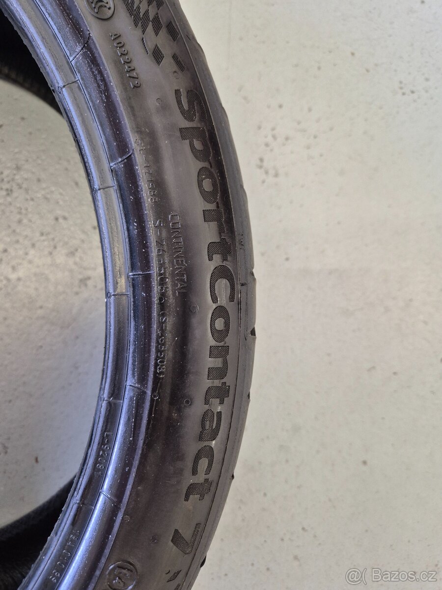 2x letni pneu CONTINENTAL 245/35/19 - 5