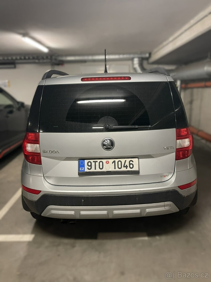 Škoda YETI  Outdoor, 4x4, 2,0TDI 81kW