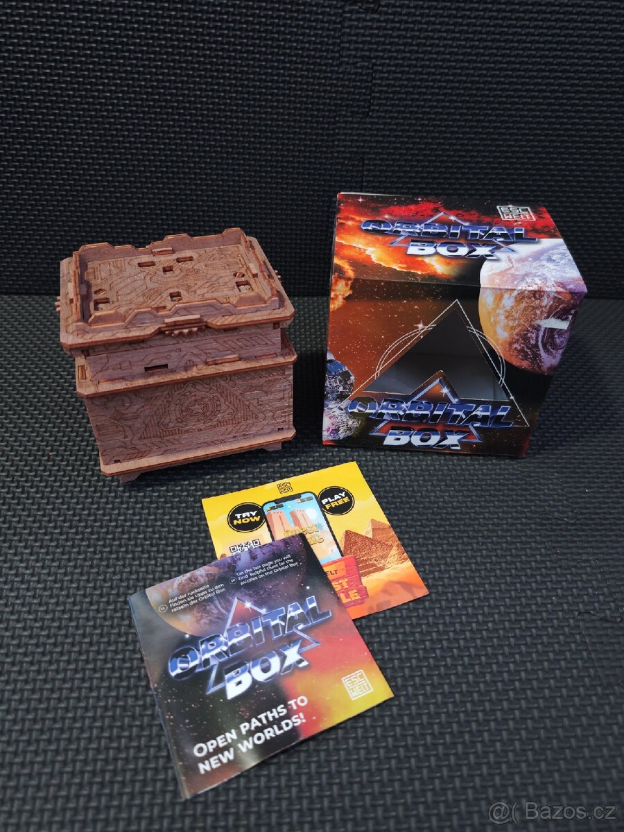 Dřevěný hlavolam Orbital Box - 5
