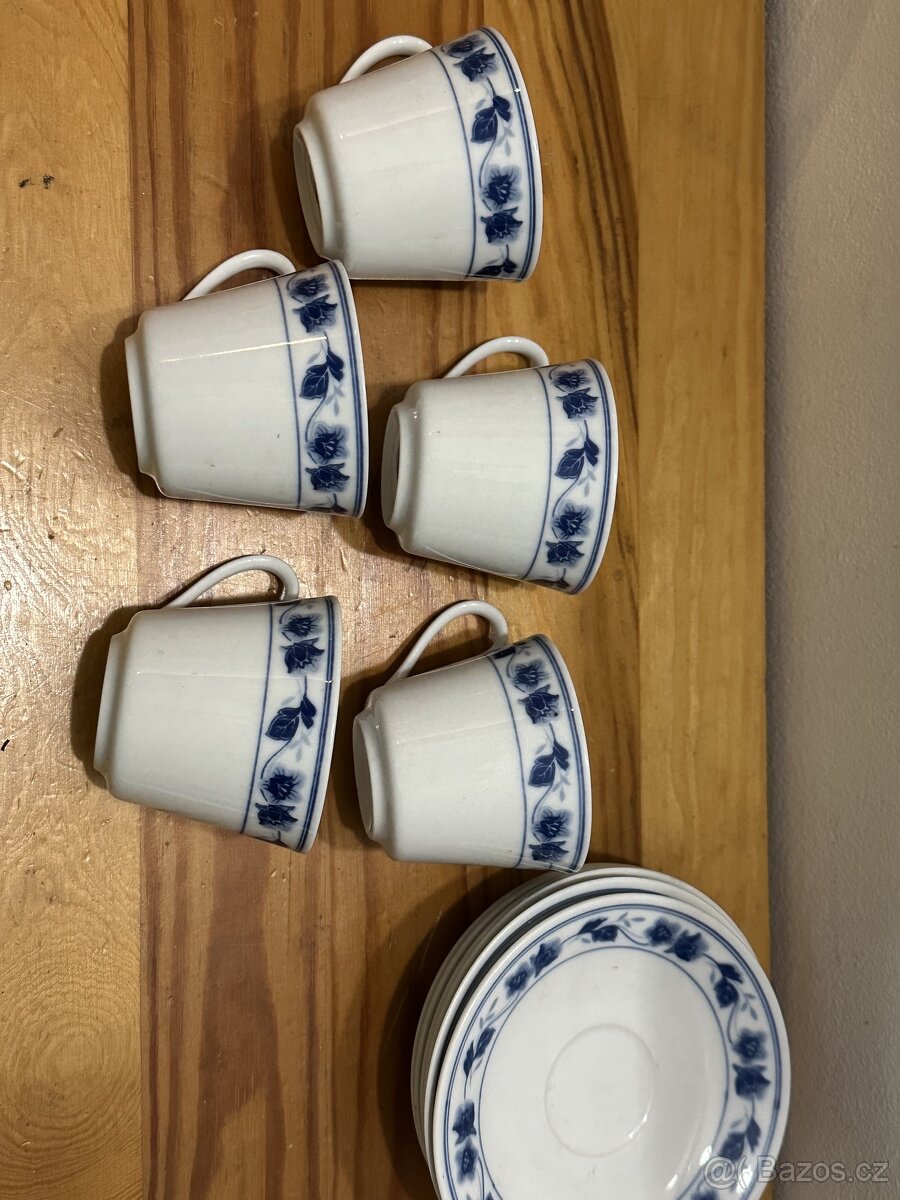 Sada porcelánových hrníčků - 5