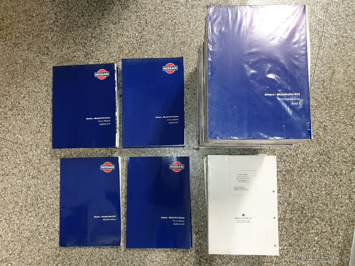 Originální servisní manuály Nissan - 5
