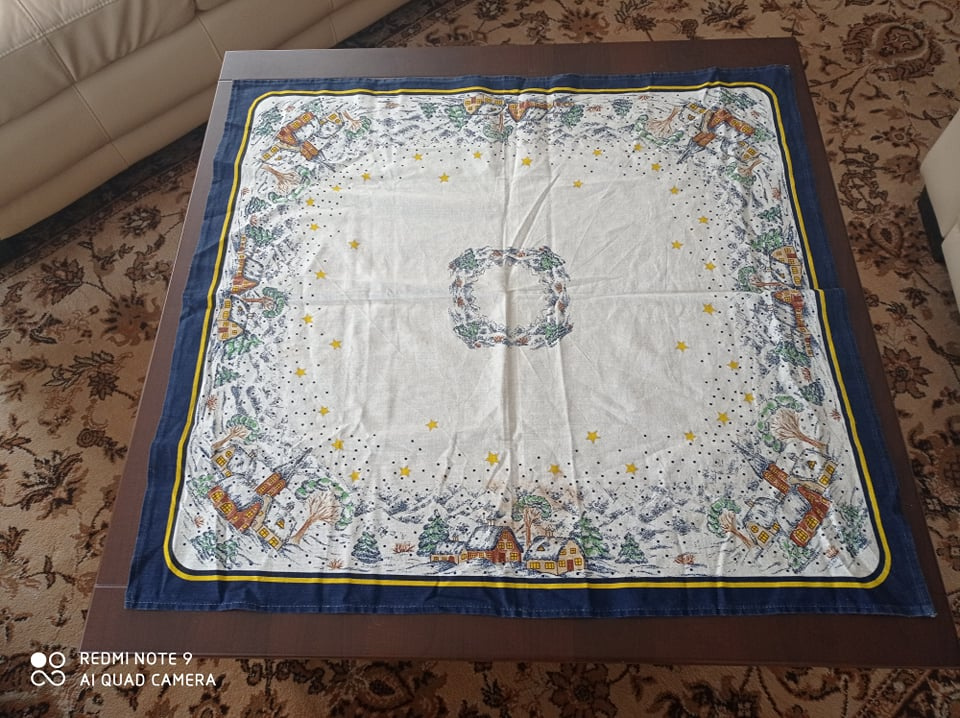 vánoční ubrusy - menšie - 5