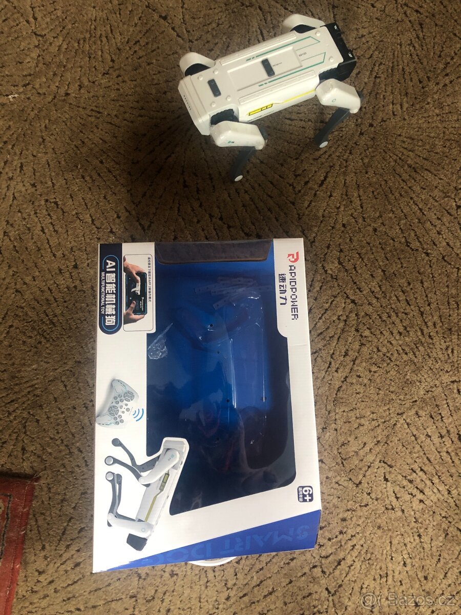 Inteligentní robotický pes Smart Dog Apka Progr. Bluetooth - 5