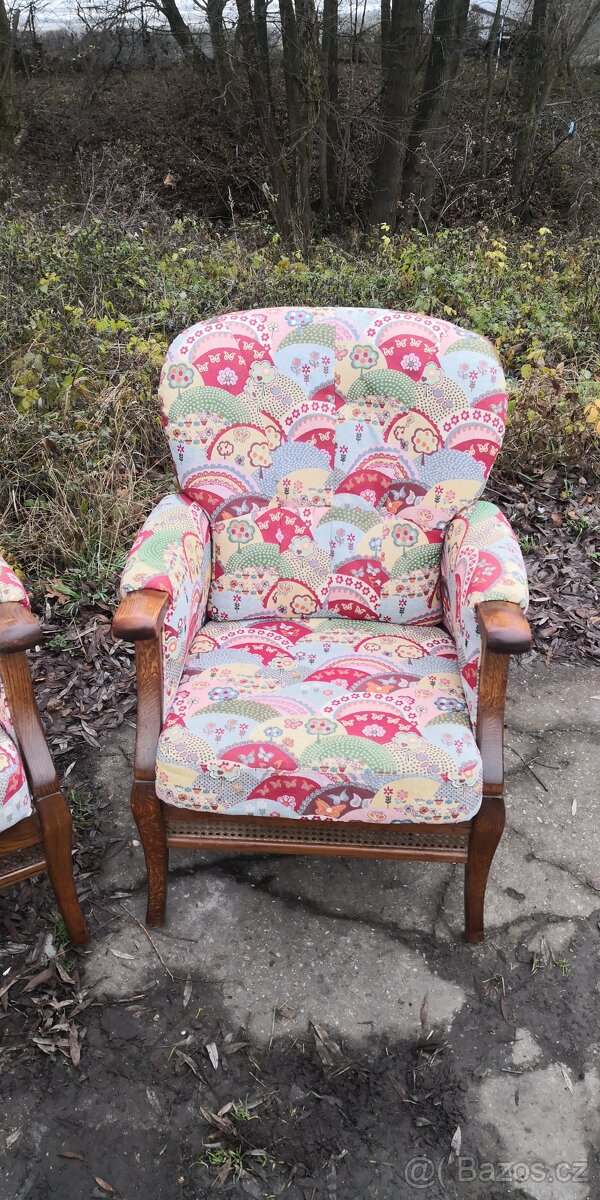Starožitná sedací souprava 2+1 - 5