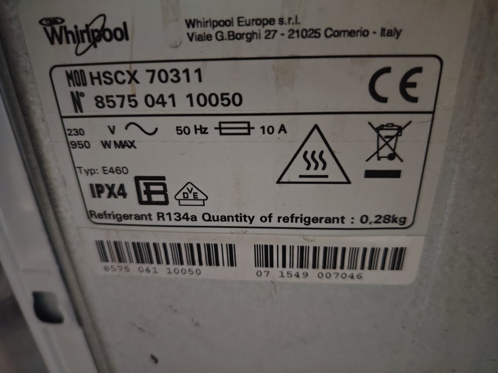 Sušička prádla Whirlpool HSCX 70311 bílá - 5